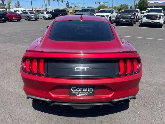 used 2021 Ford Mustang car, priced at $33,801