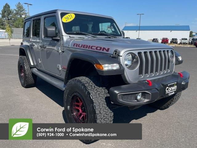 used 2021 Jeep Wrangler Unlimited car, priced at $25,500