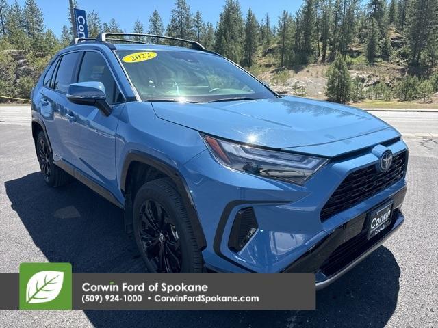 used 2022 Toyota RAV4 Hybrid car, priced at $35,489