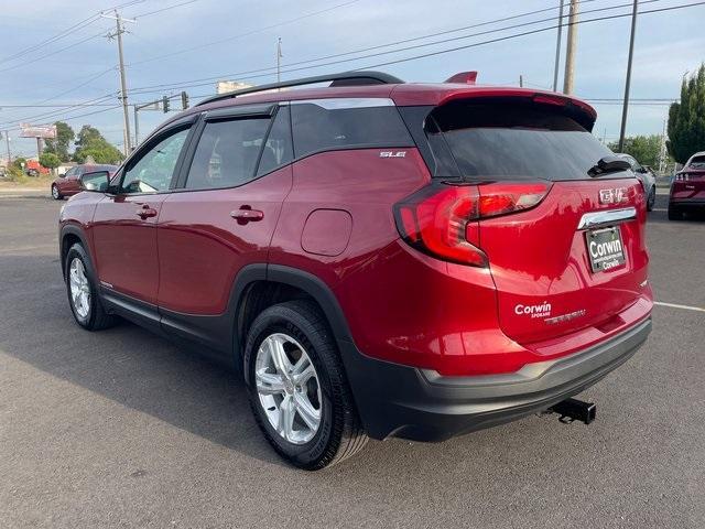 used 2021 GMC Terrain car, priced at $19,712