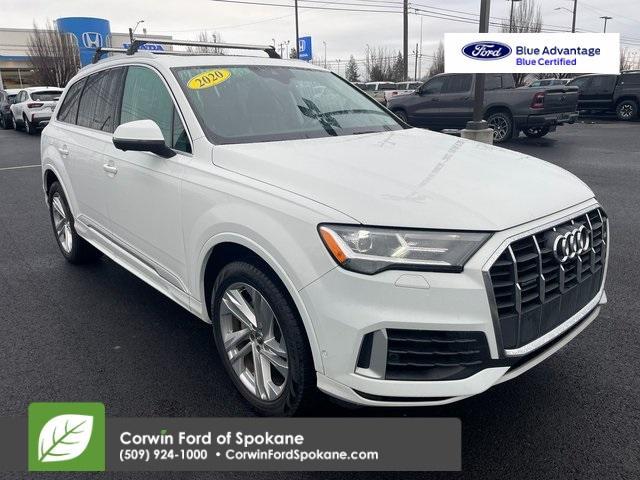 used 2020 Audi Q7 car, priced at $25,989