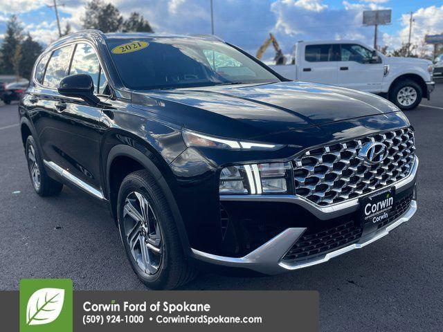 used 2021 Hyundai Santa Fe car, priced at $23,489
