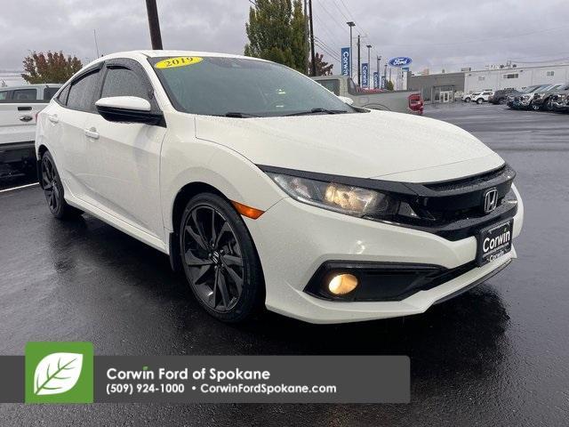 used 2019 Honda Civic car, priced at $17,930