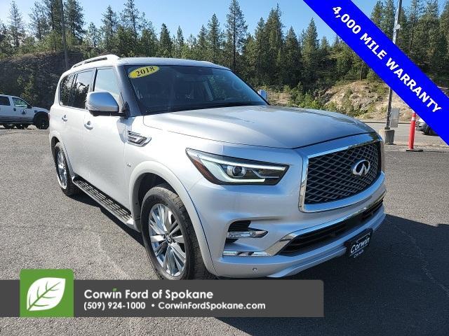 used 2018 INFINITI QX80 car, priced at $23,723