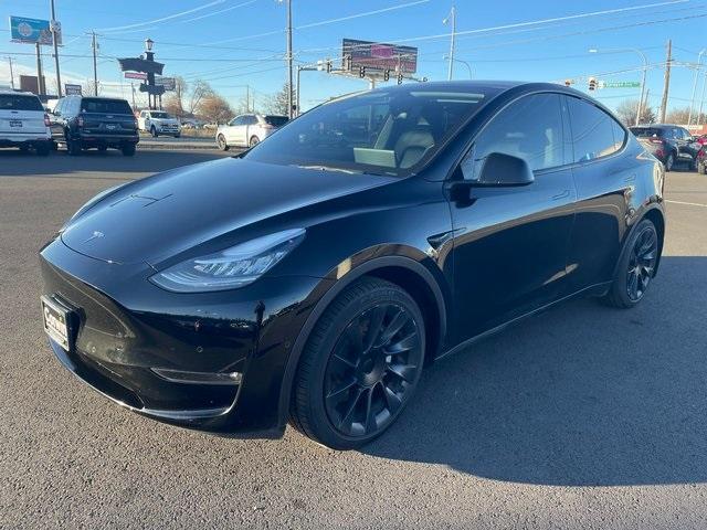 used 2021 Tesla Model Y car, priced at $27,989