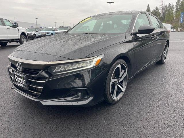 used 2021 Honda Accord car, priced at $23,989