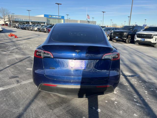 used 2021 Tesla Model Y car, priced at $27,000