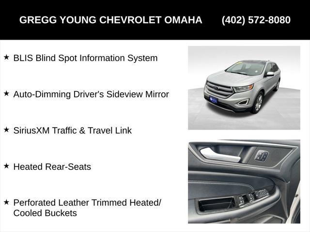 used 2017 Ford Edge car, priced at $17,000