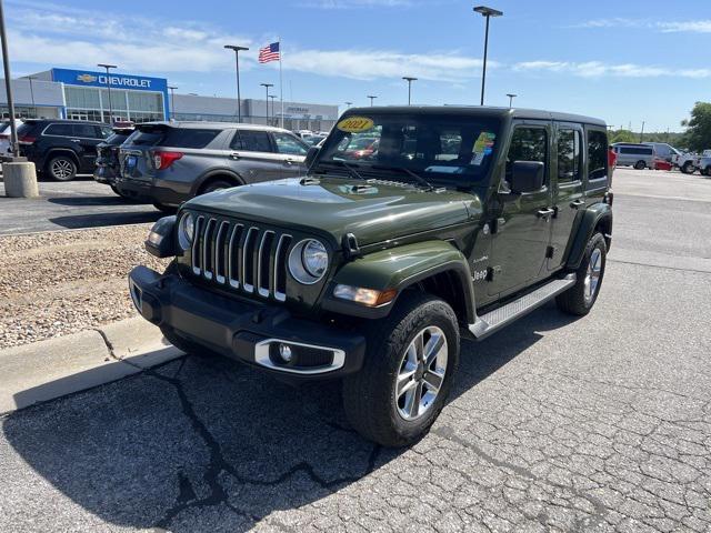 used 2021 Jeep Wrangler Unlimited car, priced at $28,000