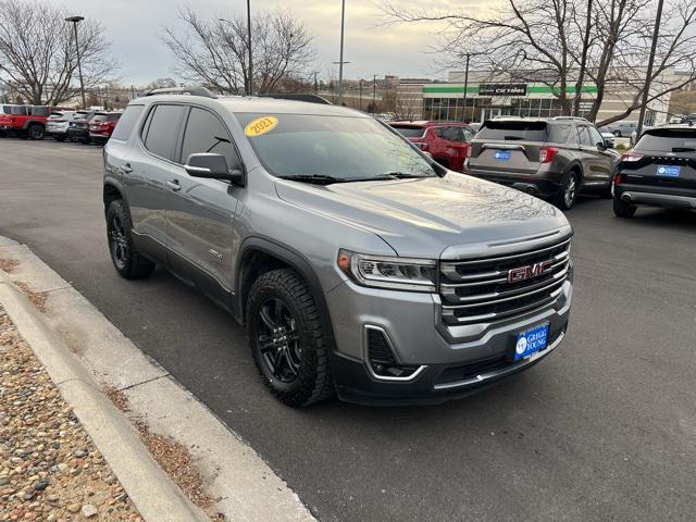 used 2021 GMC Acadia car, priced at $28,500