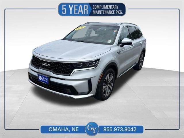 used 2022 Kia Sorento Plug-In Hybrid car, priced at $27,500