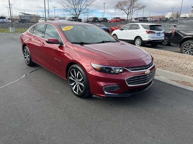 used 2018 Chevrolet Malibu car, priced at $17,500