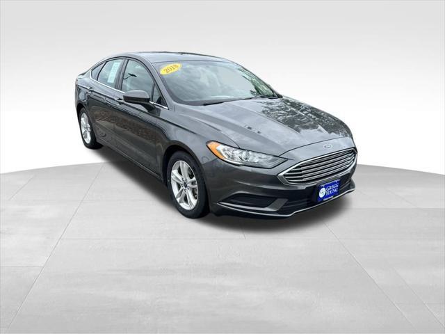 used 2018 Ford Fusion car, priced at $15,400