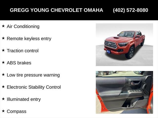 used 2017 Toyota Tacoma car, priced at $31,000