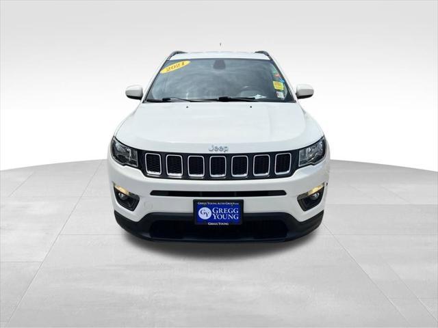 used 2021 Jeep Compass car, priced at $20,500