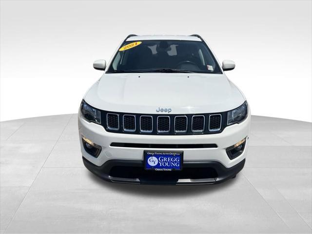 used 2021 Jeep Compass car, priced at $19,000