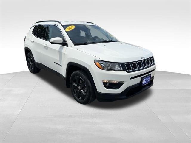 used 2021 Jeep Compass car, priced at $20,500
