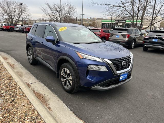 used 2021 Nissan Rogue car, priced at $23,000