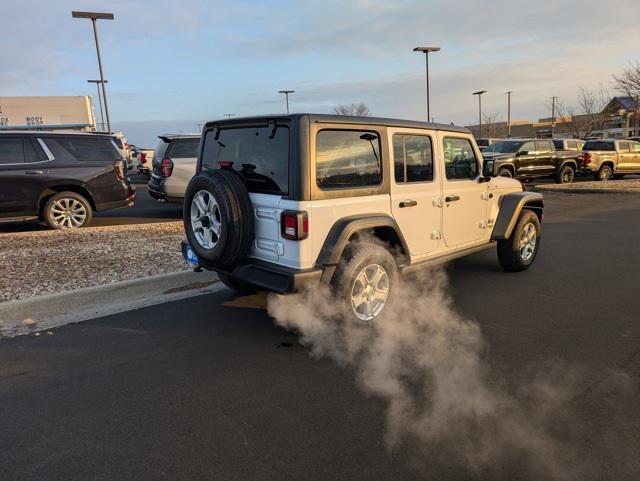 used 2021 Jeep Wrangler Unlimited car, priced at $28,500