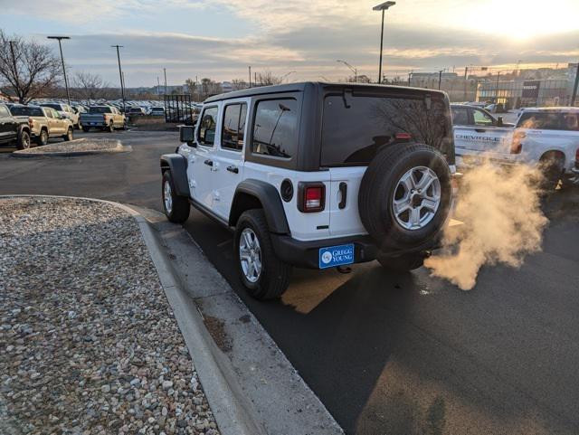 used 2021 Jeep Wrangler Unlimited car, priced at $28,500