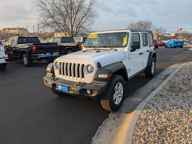 used 2021 Jeep Wrangler Unlimited car, priced at $28,500