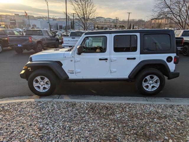 used 2021 Jeep Wrangler Unlimited car, priced at $28,500