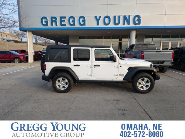 used 2021 Jeep Wrangler Unlimited car, priced at $28,500