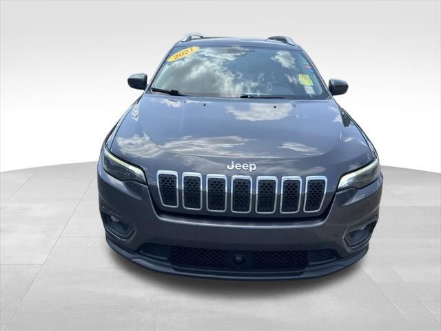 used 2021 Jeep Cherokee car, priced at $21,500