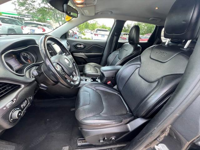 used 2021 Jeep Cherokee car, priced at $21,500