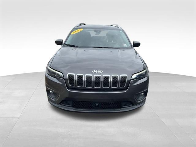 used 2021 Jeep Cherokee car, priced at $21,200