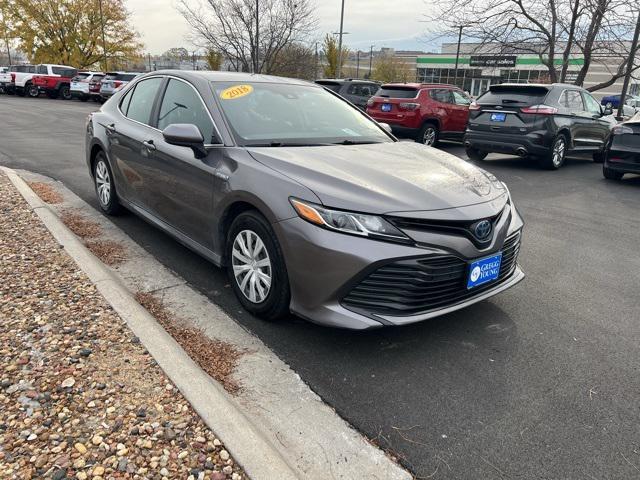 used 2018 Toyota Camry Hybrid car, priced at $20,800