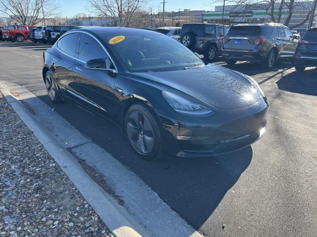 used 2018 Tesla Model 3 car, priced at $24,500