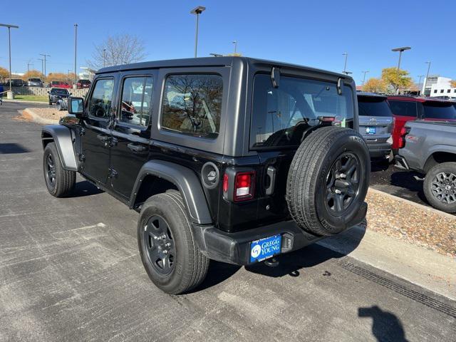 used 2021 Jeep Wrangler Unlimited car, priced at $30,800