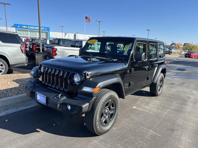 used 2021 Jeep Wrangler Unlimited car, priced at $30,800