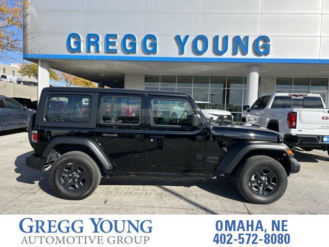 used 2021 Jeep Wrangler Unlimited car, priced at $30,800