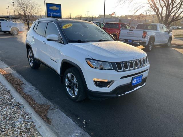 used 2018 Jeep Compass car, priced at $15,500