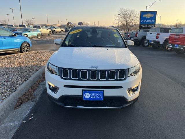 used 2018 Jeep Compass car, priced at $15,500