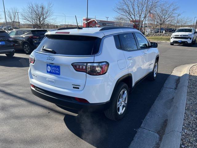 used 2023 Jeep Compass car, priced at $24,000