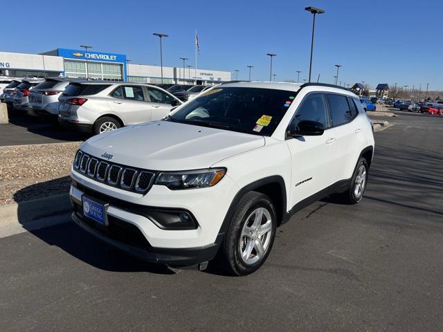 used 2023 Jeep Compass car, priced at $24,000