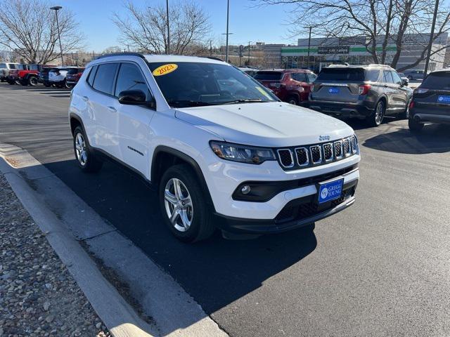 used 2023 Jeep Compass car, priced at $24,000