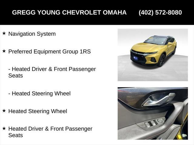 used 2022 Chevrolet Blazer car, priced at $30,350