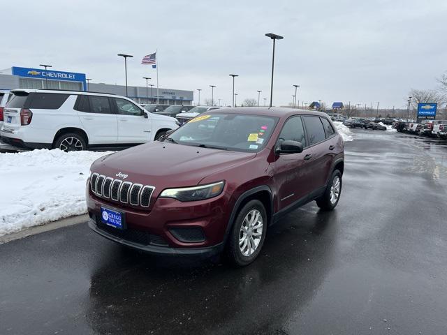 used 2019 Jeep Cherokee car, priced at $15,350