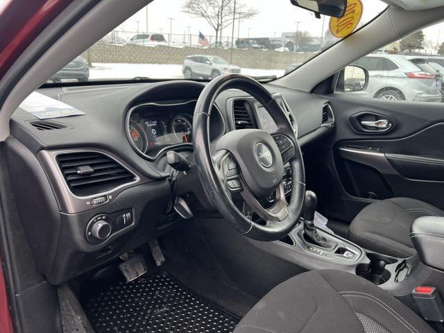 used 2019 Jeep Cherokee car, priced at $15,350