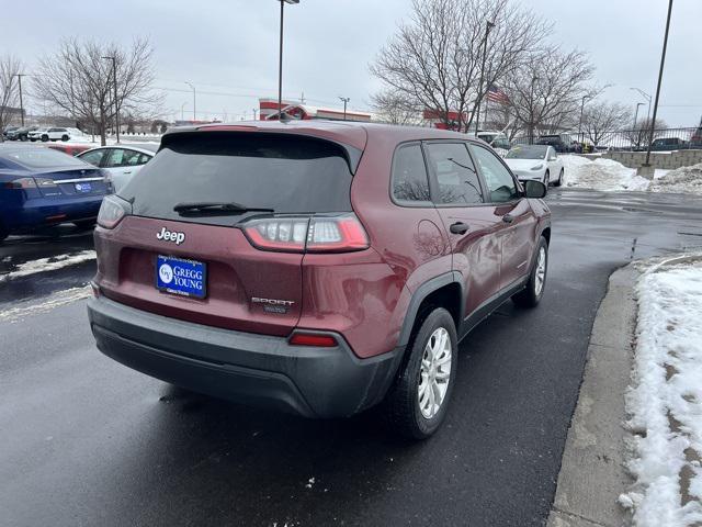 used 2019 Jeep Cherokee car, priced at $15,350