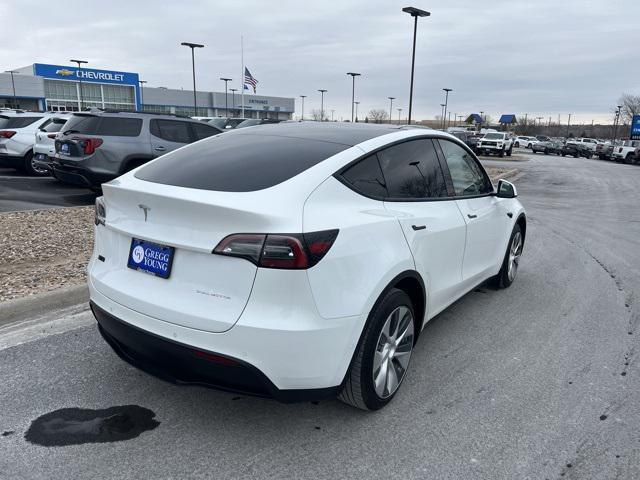 used 2021 Tesla Model Y car, priced at $27,500