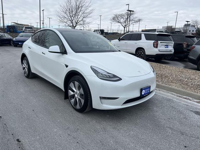 used 2021 Tesla Model Y car, priced at $27,500