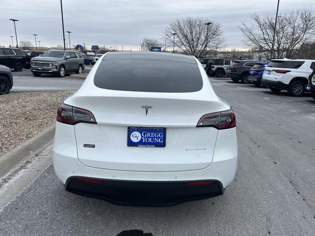 used 2021 Tesla Model Y car, priced at $27,500