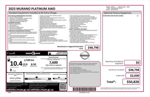 used 2023 Nissan Murano car, priced at $26,500