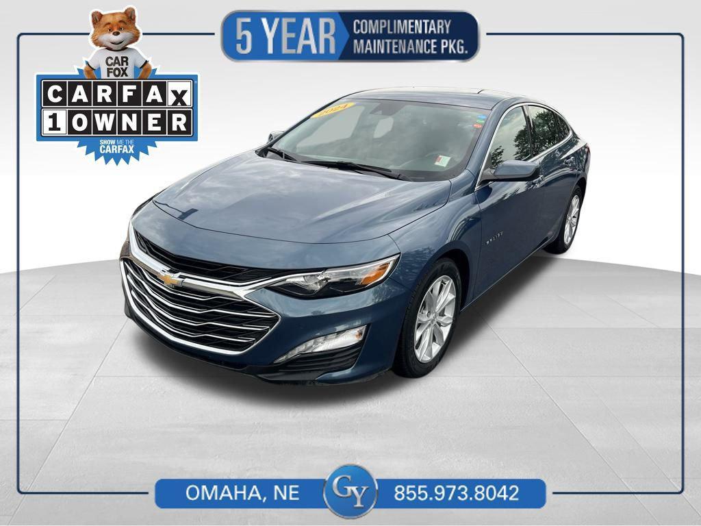 used 2024 Chevrolet Malibu car, priced at $22,000