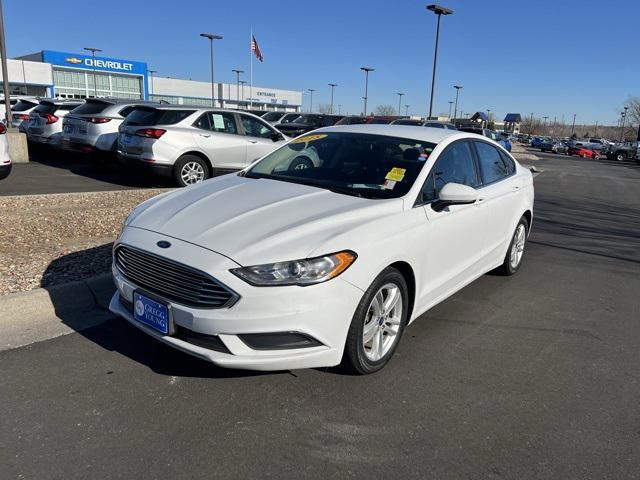 used 2018 Ford Fusion car, priced at $16,400